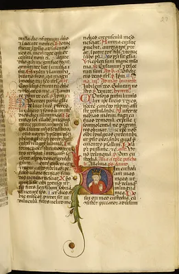 Leaf from Breviary
