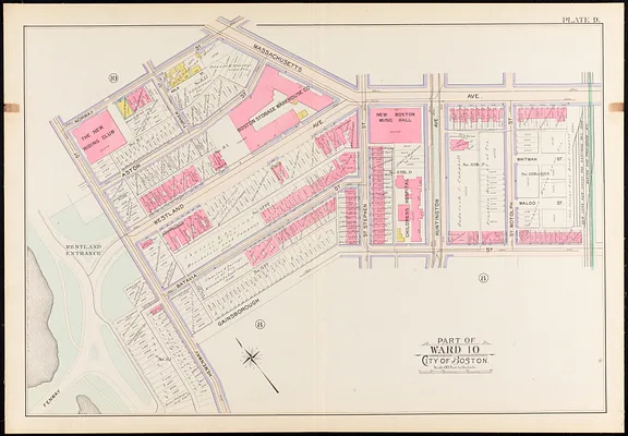 Atlas of the city of Boston, Roxbury