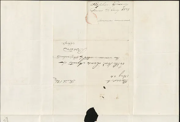 Stephen Emery to the Land Agent, 22 August 1839
