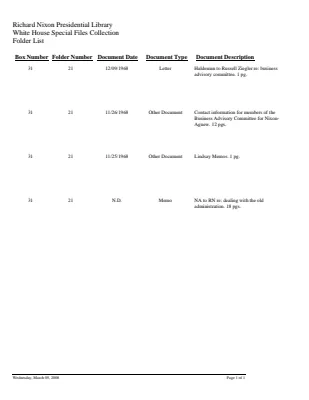 WHSF: Returned, 31-21