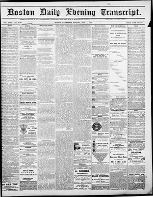 Boston Daily Evening Transcript
