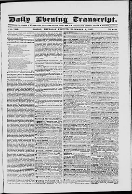 Daily Evening Transcript