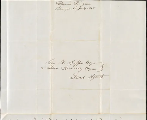 David Pingree to George Coffin, 12 July 1845