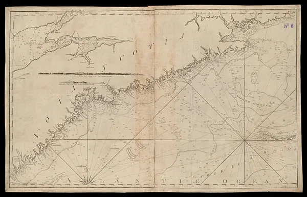 Coast of Nova Scotia from Barrington Bay to Cape Blancherolte