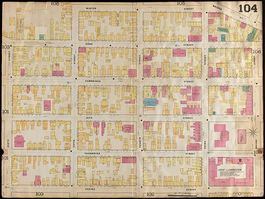 Insurance maps of Boston volume 4 : comprising portions of Charlestown, East Cambridge, Cambridge Port, Old Cambridge & Somerville