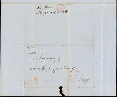Leonard Jones to George Coffin, 1 April 1848