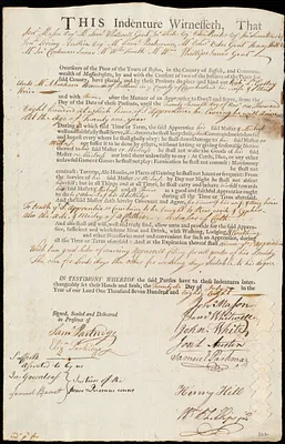 Richard Legalley indentured to apprentice with Abraham Boeman of Portland, 26 July 1788