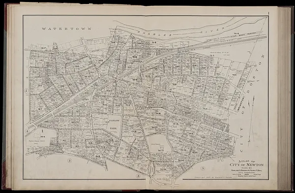 Atlas of the city of Newton, Massachusetts