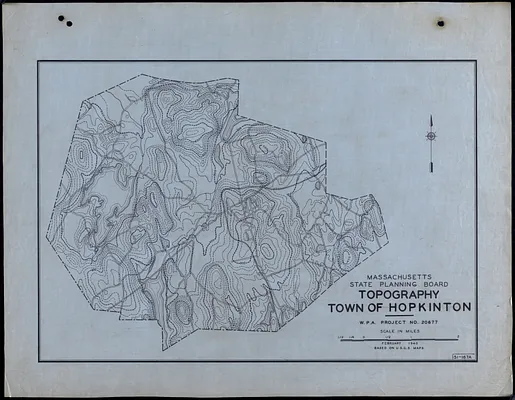 Topography Town of Hopkinton