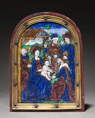 Plaque: Adoration of the Magi