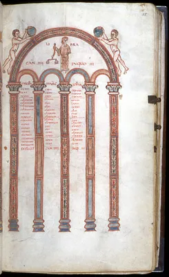 Leaf from Gospels