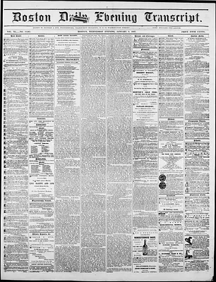 Boston Daily Evening Transcript