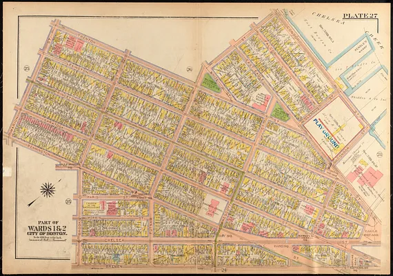 Atlas of the city of Boston, Charlestown and East Boston