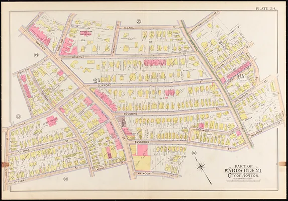 Atlas of the city of Boston, Roxbury
