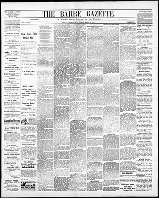 Barre Gazette