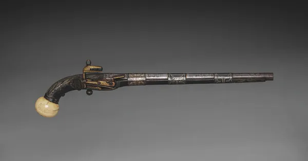 Ball-Butted Miquelet-Lock Pistol