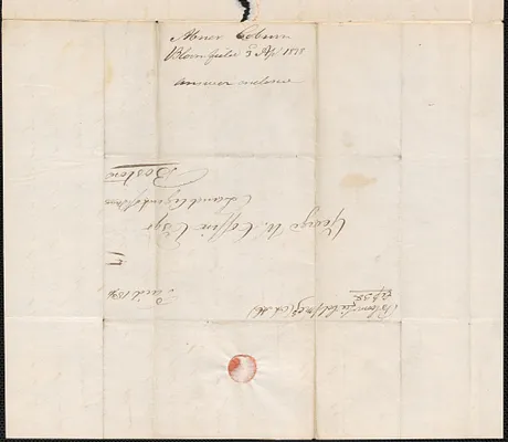 Abner Coburn to George Coffin, 3 April 1838