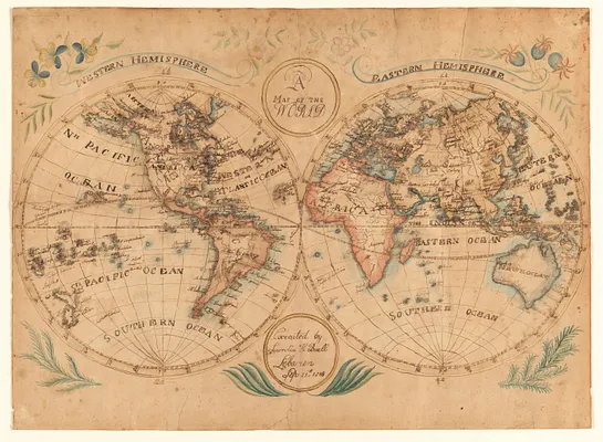 A map of the world