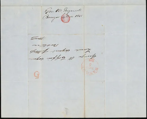 George Ingersoll to George Coffin, 4 November 1845
