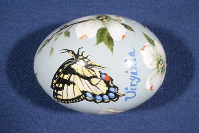 The 2008 Easter Egg for Virginia by Artist Germaine L. Curry