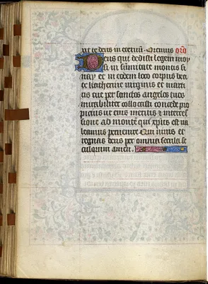Leaf from Book of Hours