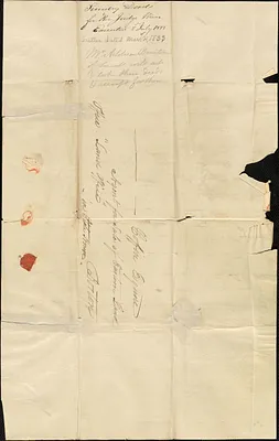 J. Ware to George Coffin, 4 March 1833