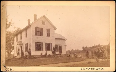 Sudbury Reservoir, real estate, George F. & S. C. White, house, Southborough, Mass., ca. 1893