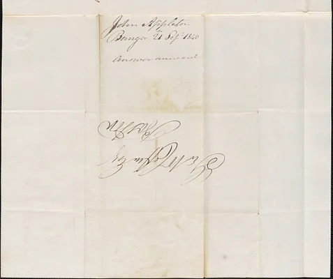 John Appleton to George Coffin, 21 September 1840