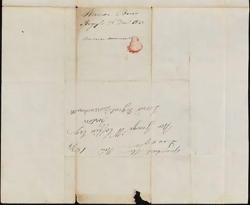 Warren Burr to George Coffin, 28 December 1842