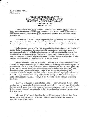NBPTS [National Board for Professional Teaching Standards] - Events
