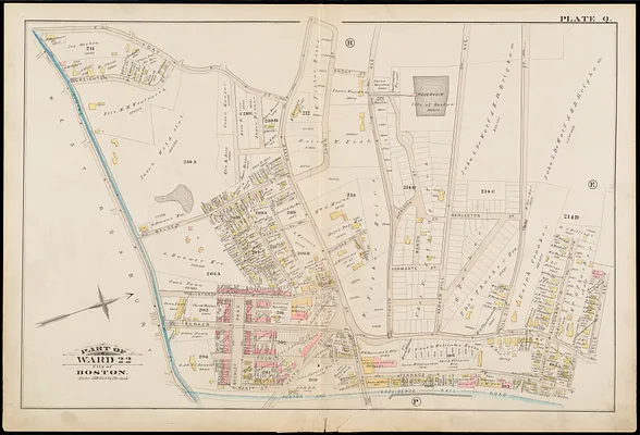 Atlas of the city of Boston : Roxbury