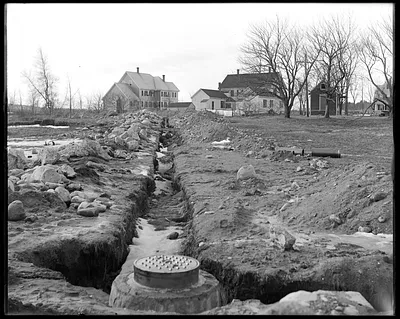 Sewer construction