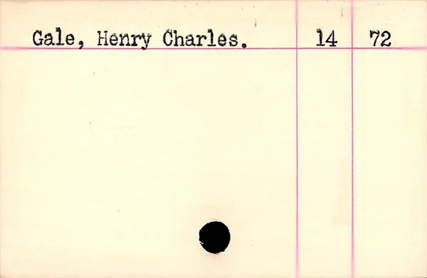 Hartford County Superior Court, Index to Records of Naturalization, 1834-1898, Gale-Greenhut