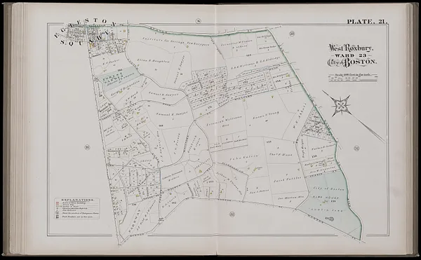 City atlas of Boston, Massachusetts : complete in one volume : from official records, private plans and actual surveys