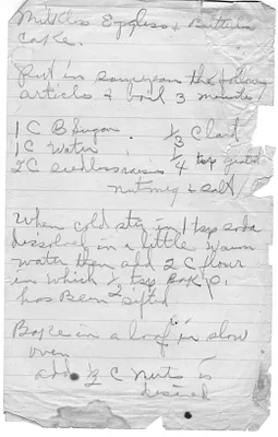 Recipe for Milkless, Eggless, and Butterless Cake