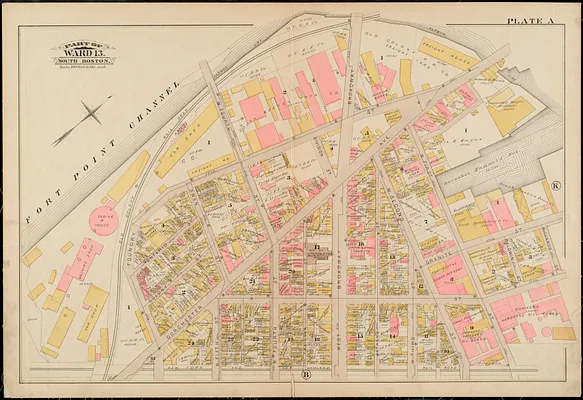 Atlas of the city of Boston : South & East Boston