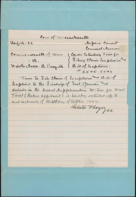 Order Extending Time for Filing Claim of Exceptions and Bill of Exceptions to October 23, 1924