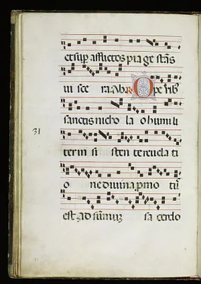 Leaf from Antiphonary