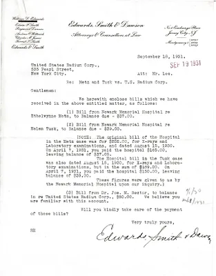 Letters Received to Mr. Lee [C.B. Lee], September 18, 1931