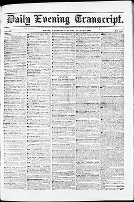 Daily Evening Transcript