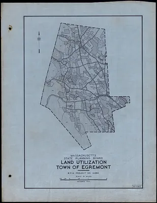 Land Utilization Town of Egremont