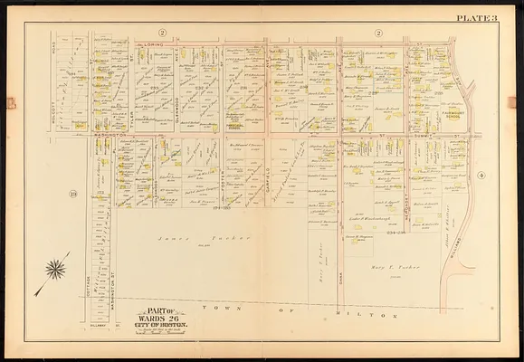 Atlas of the city of Boston, ward 26, Hyde Park