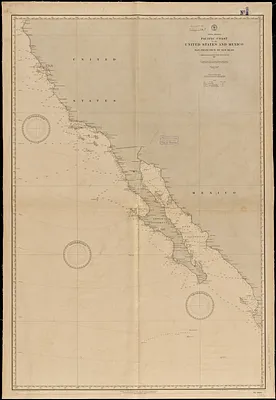 North America, Pacific coast of the United States and Mexico, San Francisco to San Blas