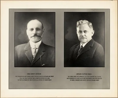 The founders of the Stetson Shoe Company