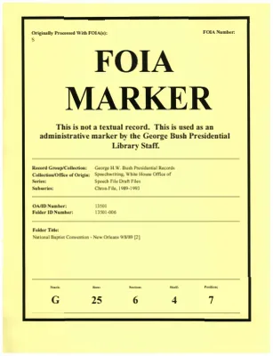 National Baptist Convention - New Orleans 9/8/89 [2]