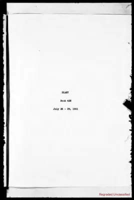 Volume 425, July 26 – July 29, 1941