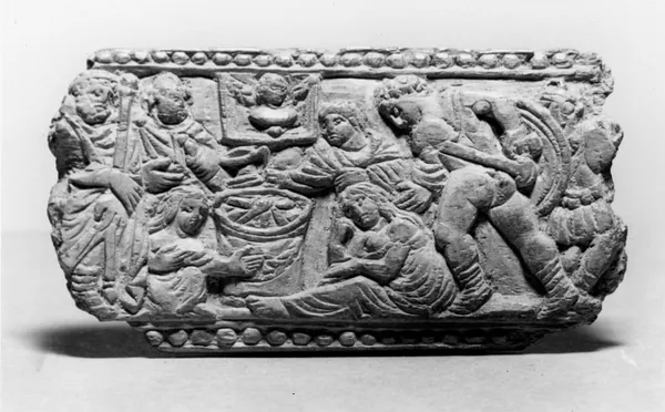 Panel with a Scene of Sacrifice
