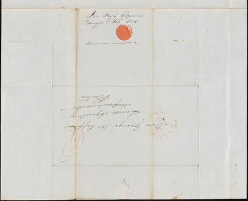 Ira Fish to George Coffin, 2 February 1838