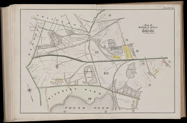 Atlas of the city of Cambridge, Massachusetts