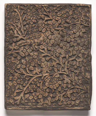 Tile- Bird Amid Foliage